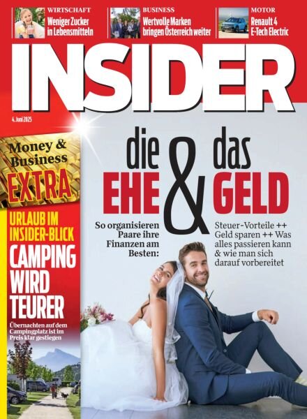 Insider Austria – 4 Juni 2025 Cover
