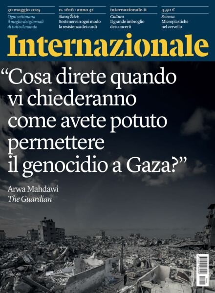 Internazionale – 30 Maggio 2025 Cover