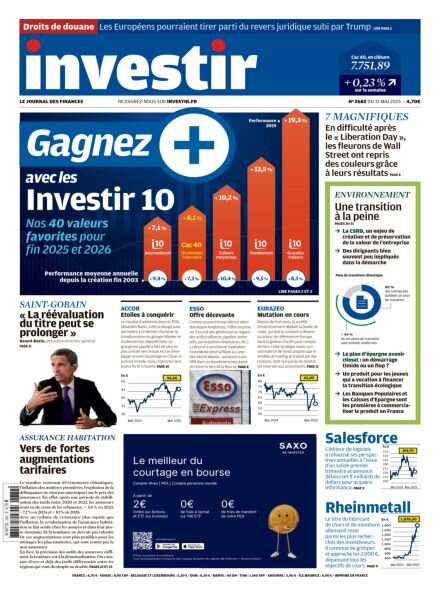 Investir – 31 Mai 2025 Cover