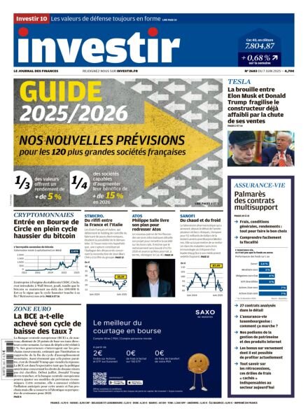 Investir – 7 Juin 2025 Cover