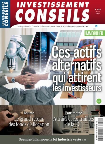 Investissement Conseils – Juin 2025 Cover