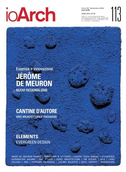 IoArch Magazine – Settembre-Ottobre 2024 Cover