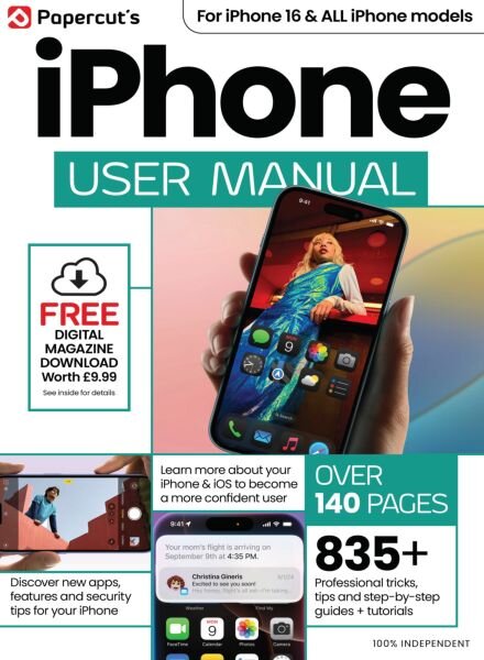 iPhone User Manual – Spring 2025 Cover