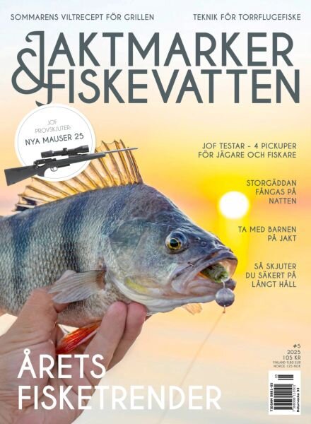 Jaktmarker & Fiskevatten – Juni 2025 Cover