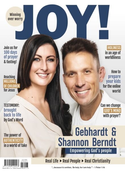 Joy! Magazine – July 2025 Cover
