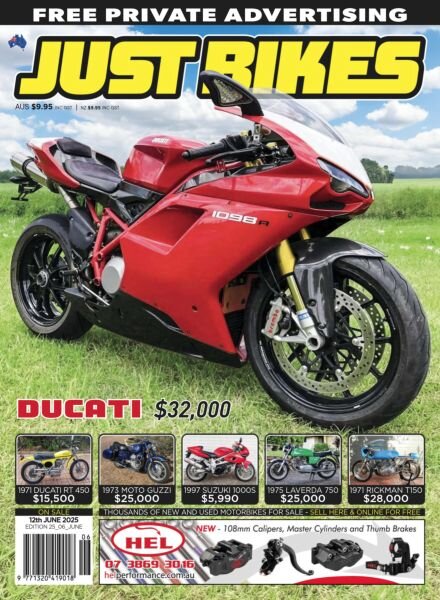 Just Bikes – June 2025 Cover