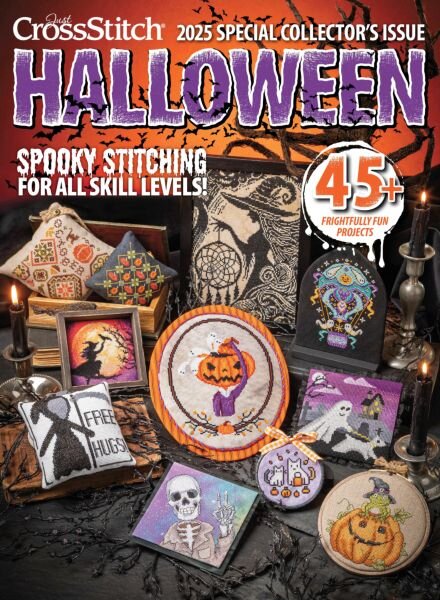 Just CrossStitch – Halloween 2025 Cover