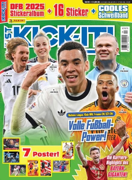 Just Kick-it! – Mai 2025 Cover