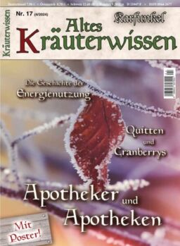 Karfunkel Altes Krauterwissen – Nr 17 2024