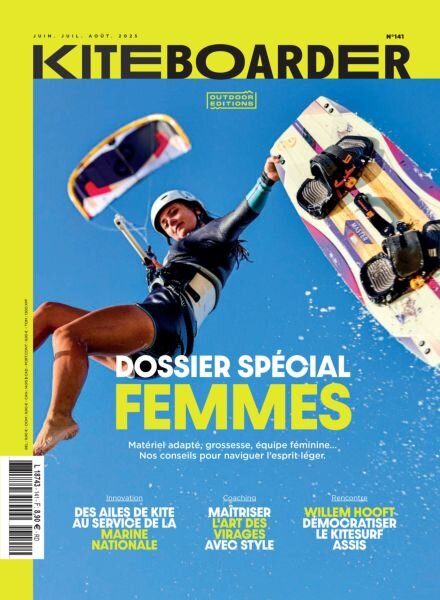Kiteboarder – Juin-Juillet-Aout 2025 Cover
