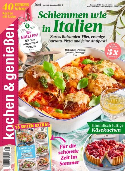 Kochen & Geniessen – Mai 2025 Cover