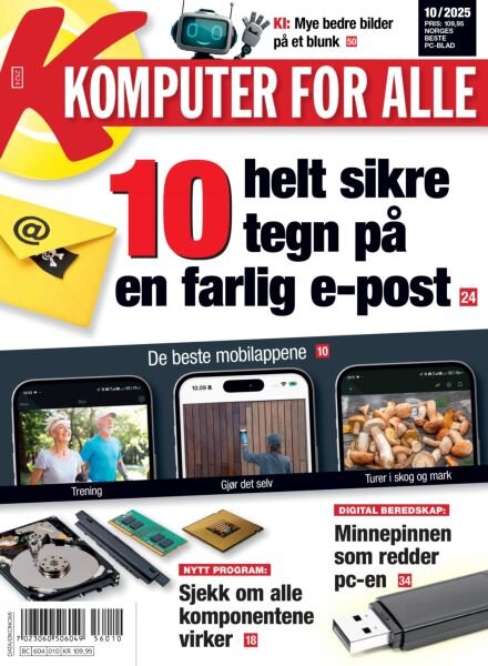 Komputer for Alle – Mai 2025 Cover