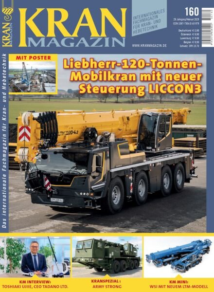 Kran Magazin – Februar 2025 Cover