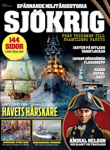 Krigshistoria Sverige – Juni 2025 Cover