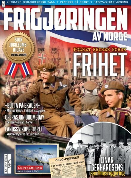 Krigshistorie I Norge – Juni 2025 Cover