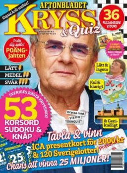 Kryss & Quiz – 2 Juni 2025