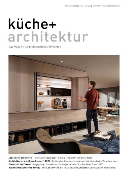 Kuche+Architektur – Juni 2025 Cover