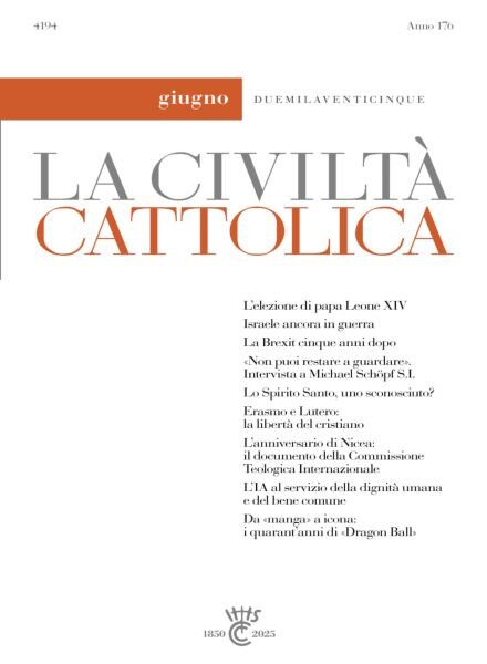 La Civilta Cattolica – Giugno 2025 Cover
