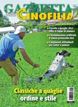La Gazzetta Della Cinofilia Venatoria – Luglio 2025