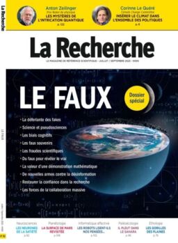 La Recherche – Juillet-Septembre 2025