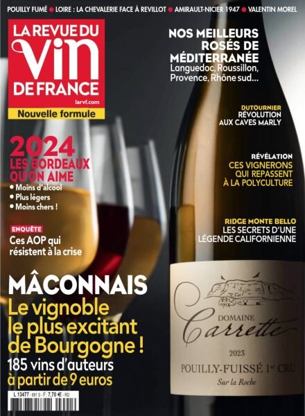 La Revue du Vin de France – Juin 2025 Cover