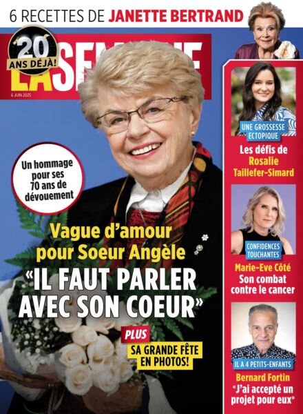 La Semaine – 6 Juin 2025 Cover