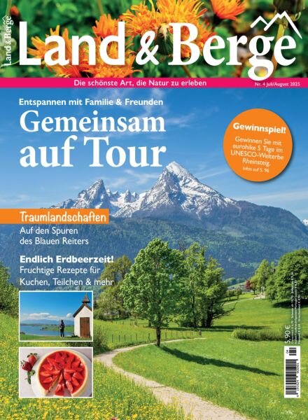 Land & Berge – Juli-August 2025 Cover