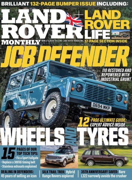 Land Rover Monthly – August 2025 Cover