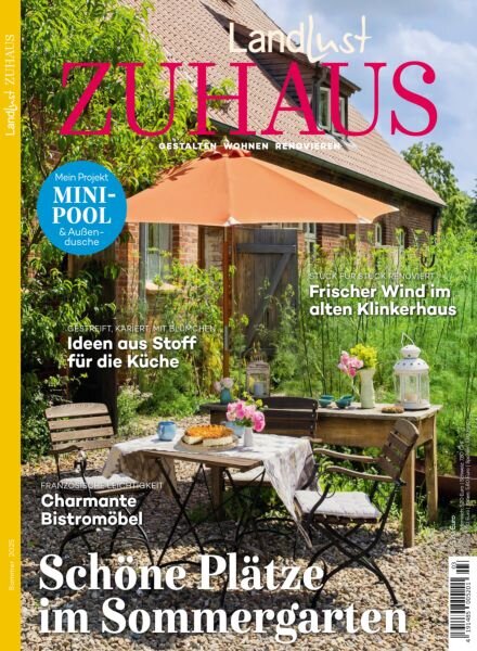 Landlust Zuhaus – Sommer 2025 Cover