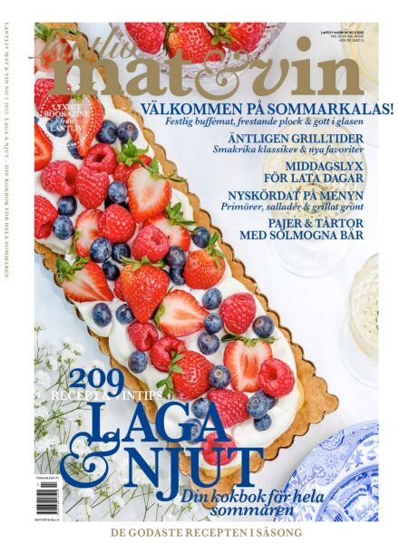 Lantliv Mat & Vin – Juni 2025 Cover