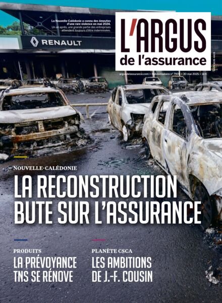 L’Argus de l’assurance – 30 Mai 2025 Cover