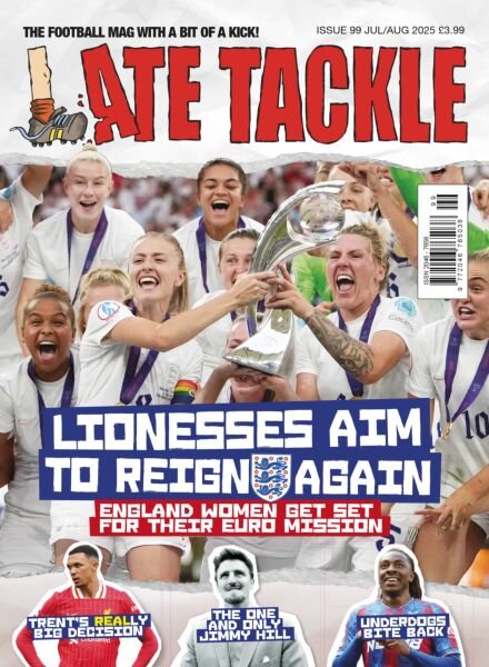 Late Tackle Football – July-August 2025 Cover