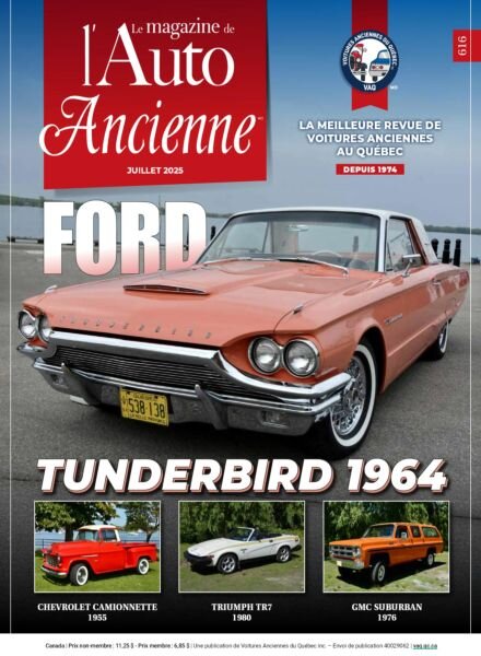 L’Auto Ancienne – Juillet 2025 Cover