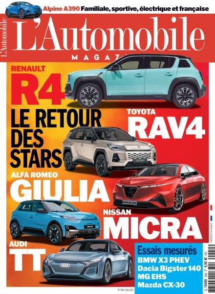 L’Automobile Magazine – Juin 2025 Cover