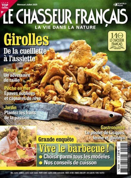 Le Chasseur Francais – Juillet 2025 Cover