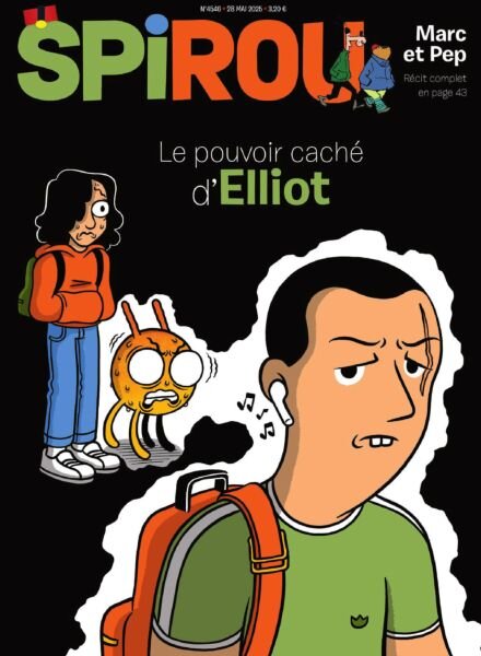 Le Journal de Spirou – 28 Mai 2025 Cover