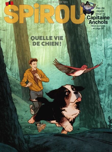 Le Journal de Spirou – 4 Juin 2025 Cover
