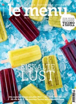 le menu – Juli-August 2025