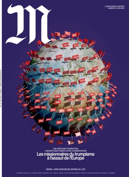 Le Monde Magazine – 21 Juin 2025 Cover