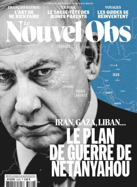 Le Nouvel Obs – 19 Juin 2025 Cover