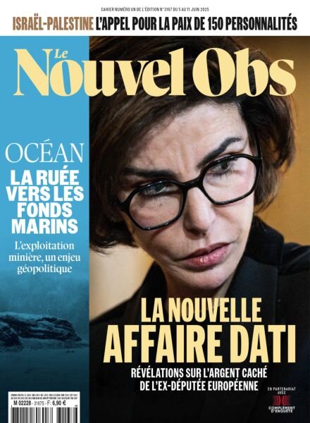 Le Nouvel Obs – 5 Juin 2025 Cover