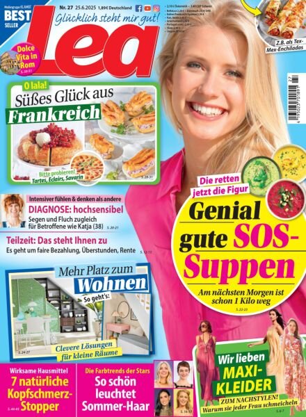 Lea – 25 Juni 2025 Cover
