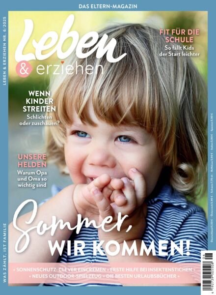 Leben & Erziehen – Juni 2025 Cover