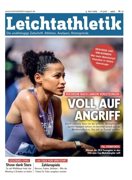 Leichtathletik – 4 Juni 2025 Cover