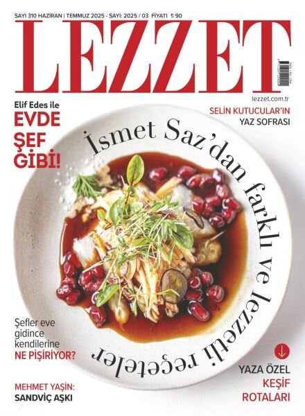 Lezzet – Haziran 2025 Cover