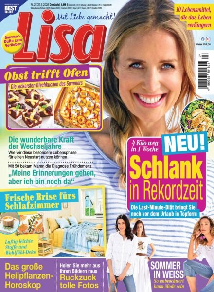 Lisa – 24 Juni 2025 Cover