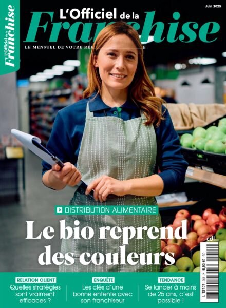 L’Officiel de la Franchise – Juin 2025 Cover