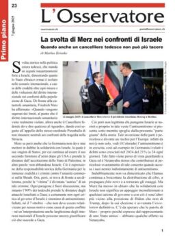 L’Osservatore – 7 Giugno 2025