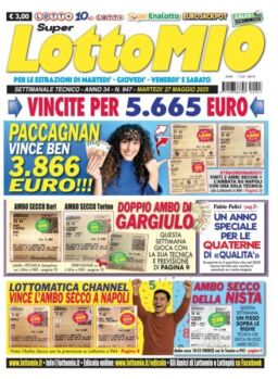Lottomio del Giovedi – 27 Maggio 2025