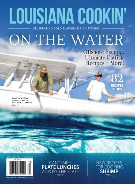Louisiana Cookin’ – July-August 2025 Cover
